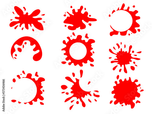blood drops vector illustration