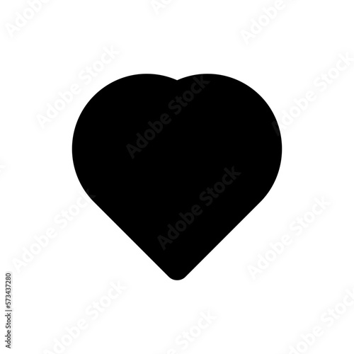 favorite glyph icon