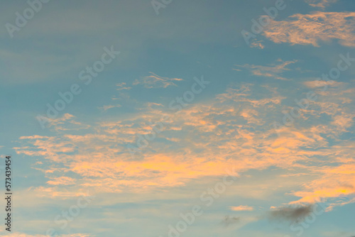 Dusk sky landscape view scenic background