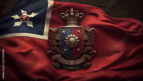 Taiwan Flag vector illustration. Taiwan background banner, Taiwanese patriot patriotism, Taiwan artwork
