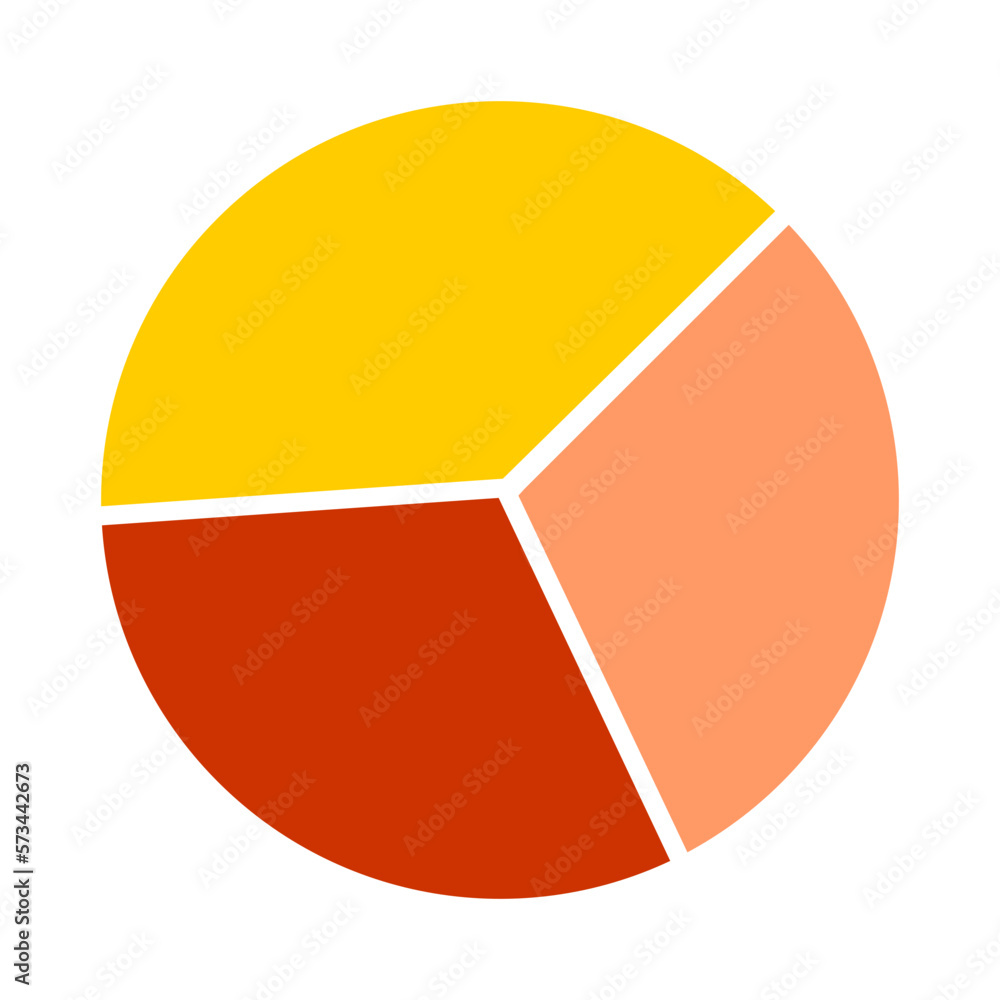 Fototapeta premium Infographic Circle Chart