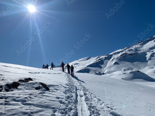 Safiental Swiss Swizerland Alpine Snow Mountains © Andreas