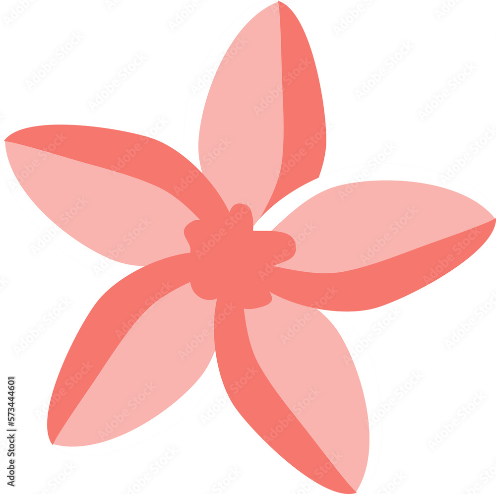 Colorful tropical flower Colorful tropical flower
