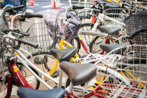 放置自転車 素材 イメージ