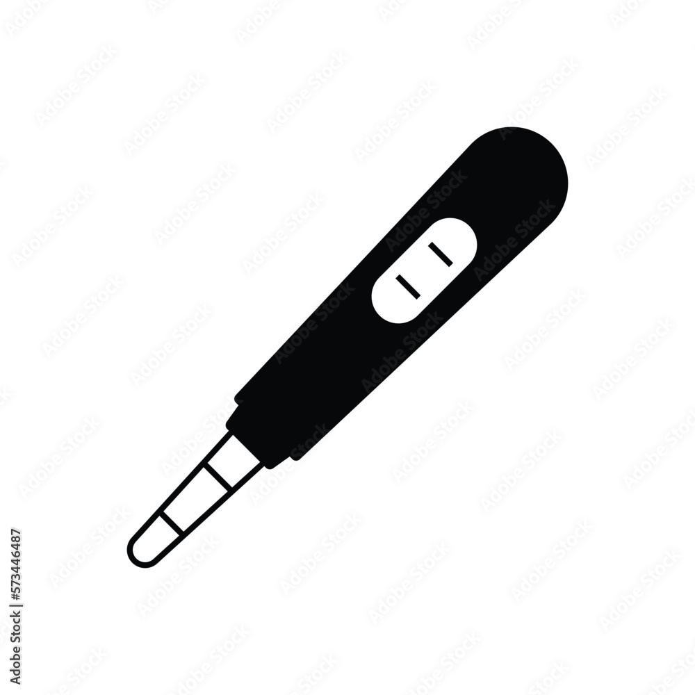Pregnancy Test Icon design. isolated on white background. vector illustration Pregnancy Test Icon design. isolated on white background. vector illustration