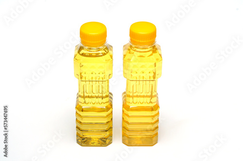 Wallpaper Mural Palm cooking oil in a plastic bottle white background Torontodigital.ca