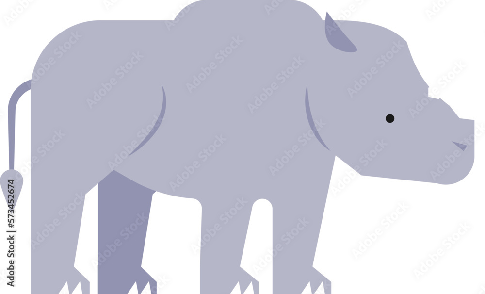 Naklejka premium Flat Illustration Animal Element