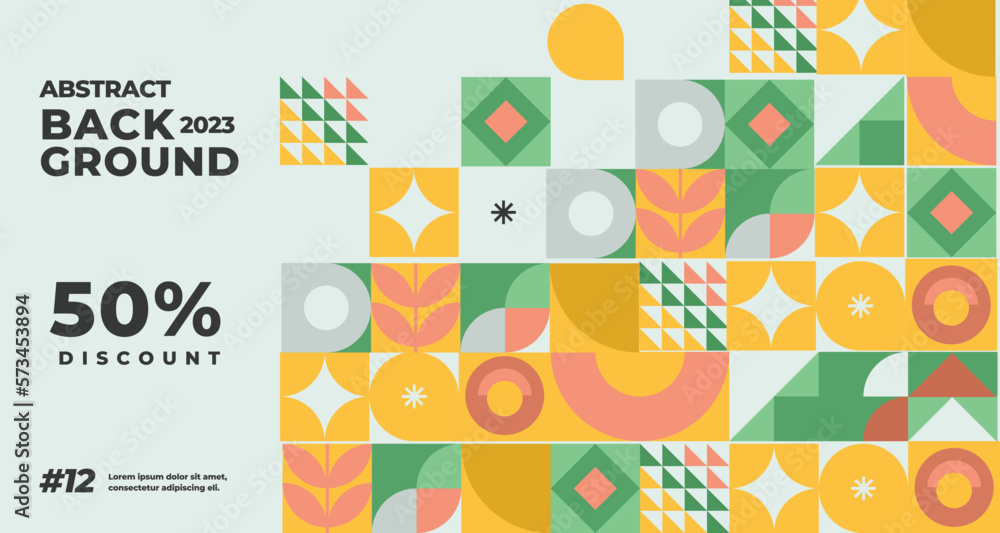 Bauhaus Geometry Modern Abstract background for use in modern and urban design projects such as posters, brochures, or websites. Bauhaus Geometry Modern Abstract background for use in modern and urban design projects such as posters, brochures, or websites.