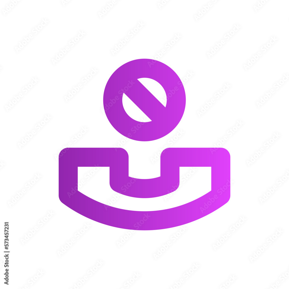 block gradient icon block gradient icon