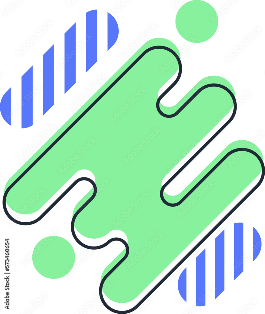 Abstract Geometric Corner Element