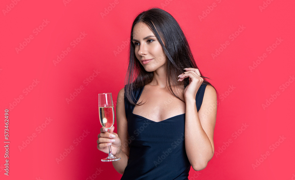 smiling woman cheering and celebrate isolated on red. woman cheering and celebrate smiling woman cheering and celebrate isolated on red. woman cheering and celebrate