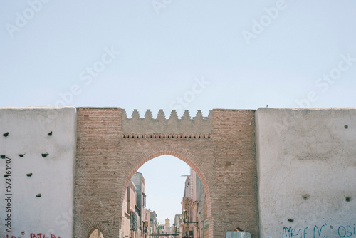 Details of Arabian architecture in Taroudant, Morocco photo