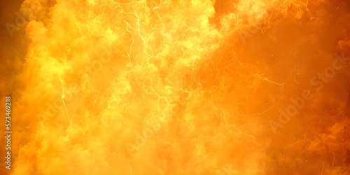 abstract orange and yellow ...