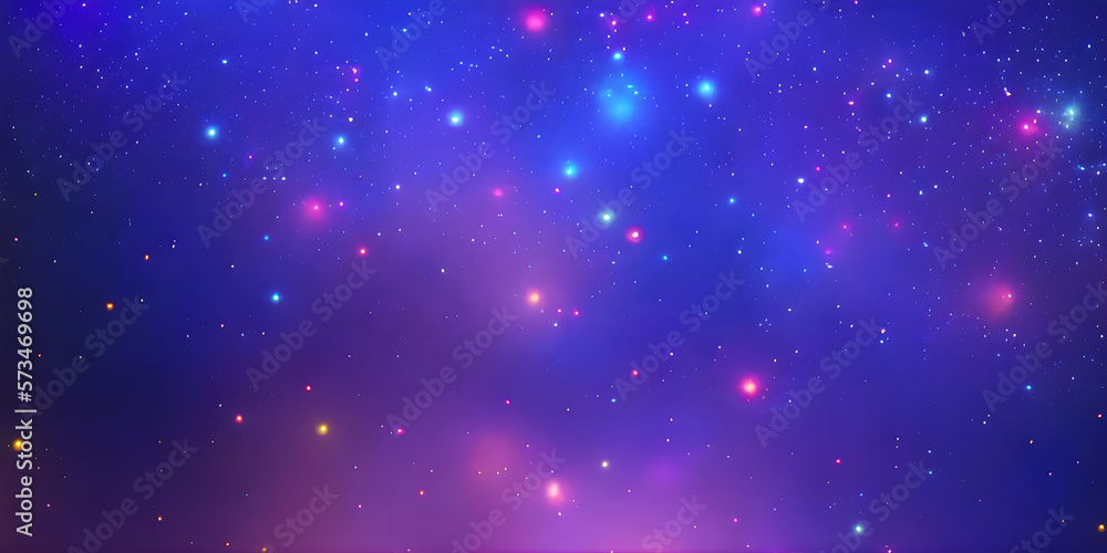 abstract blur dark blue background with glitter and bokeh, copy space for text, illustration, Generative, AI abstract blur dark blue background with glitter and bokeh, copy space for text, illustration, Generative, AI
