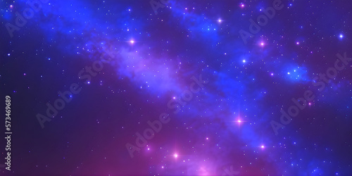 abstract blur dark blue background with glitter and bokeh  copy space for text  illustration  Generative  AI