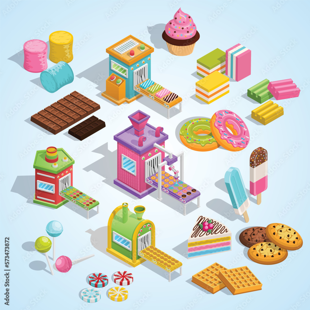 food illustration vector design set food illustration vector design set