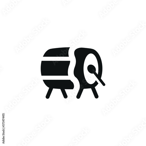 Bedug icon isolated on white background. Islamic icon vector. Ramadan icon vector