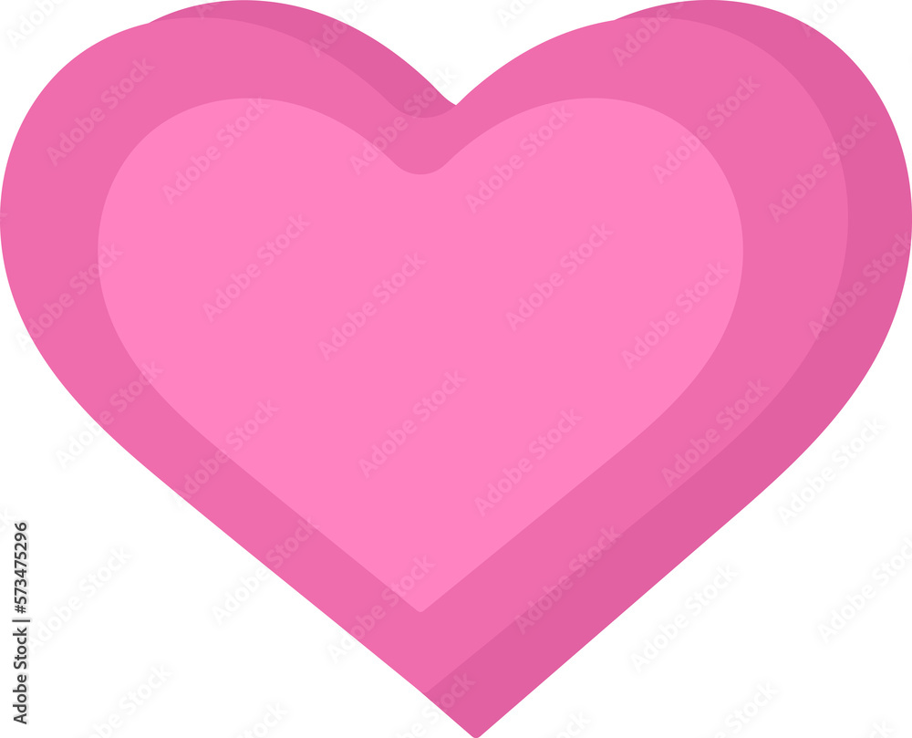 Valentine heart y2k style vector