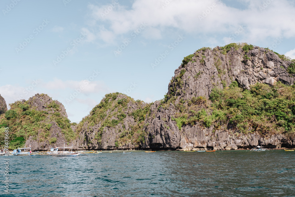 Rocks and Islands in El Nido Palawan Philippines