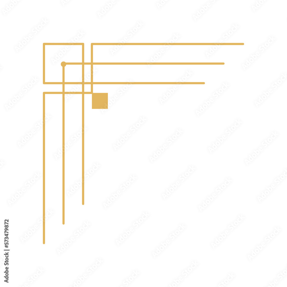 Luxury Corner Frame Illustration For Template Design Luxury Corner Frame Illustration For Template Design