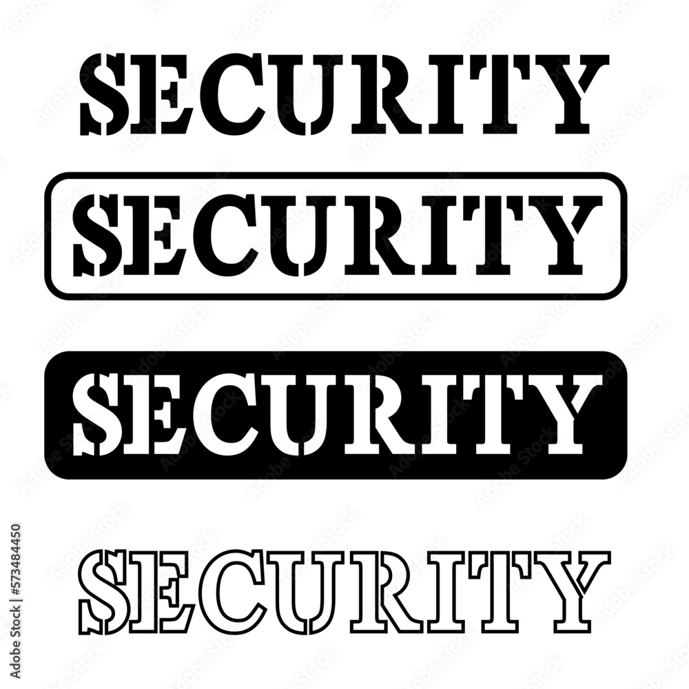 Security icon vector set. Protection illustration sign collection. Safeguard symbol or logo. Security icon vector set. Protection illustration sign collection. Safeguard symbol or logo.