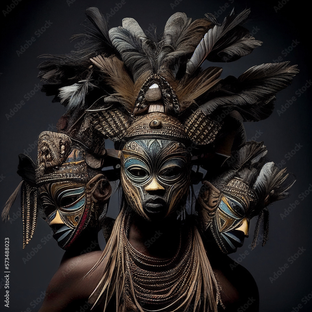 ethnic group,mask,africa,black and white,african tribe,feather,japan