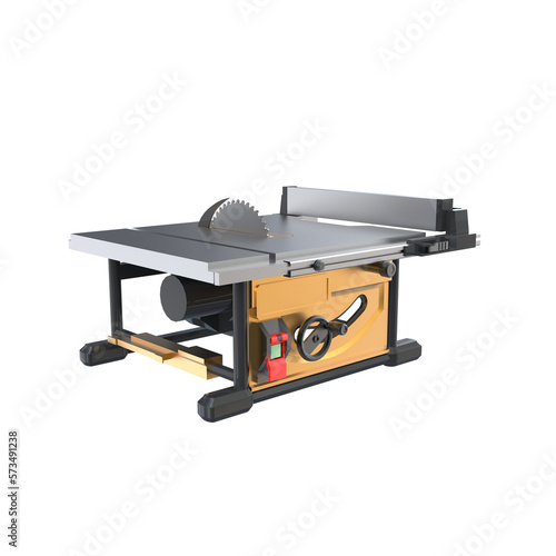 Concept Table Saw 3D render for mockup