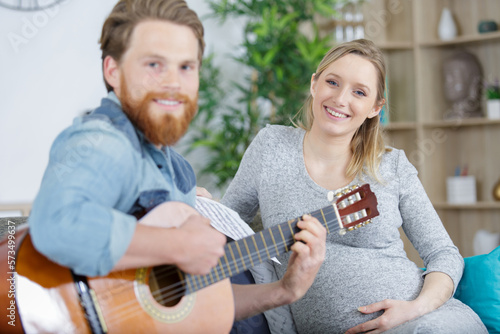 mom and dad play music