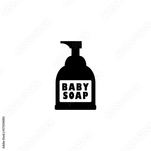  Graph symbol for children and newborn babies web site and apps design, logo, icon on white