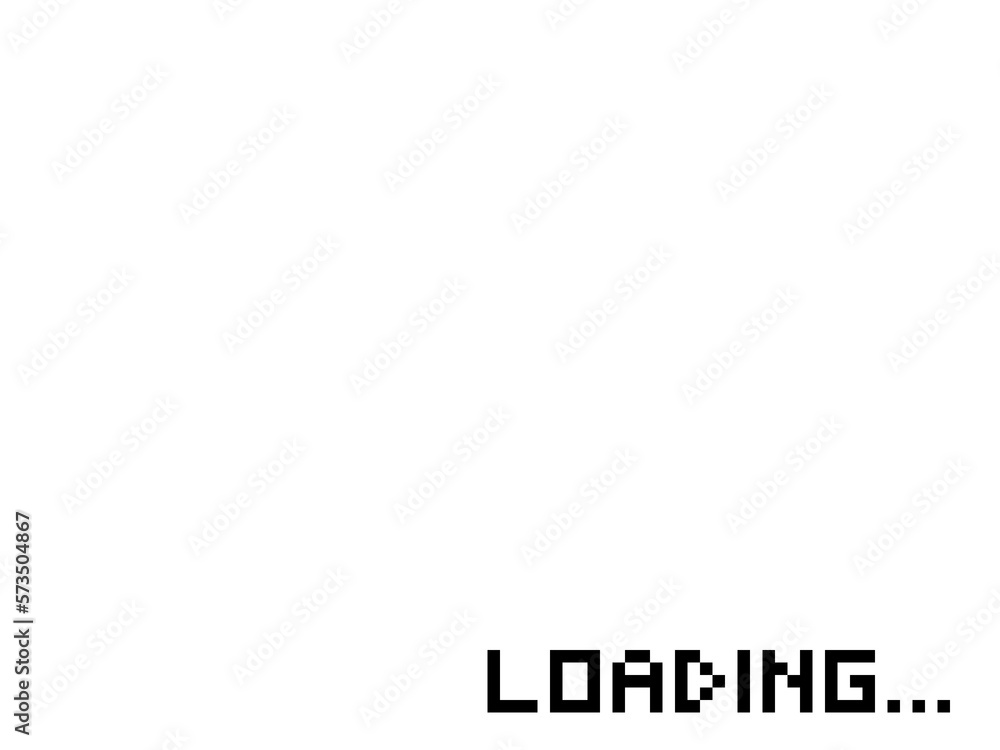 ローディングのドット文字の背景