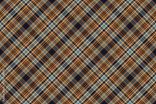 Seamless pattern of scottish tartan plaid. Repeatable background with check fabric texture. Vector backdrop striped textile print.