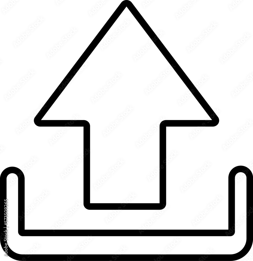 upload icon minimal icon illustration. Arrow sign upload icon minimal icon illustration. Arrow sign