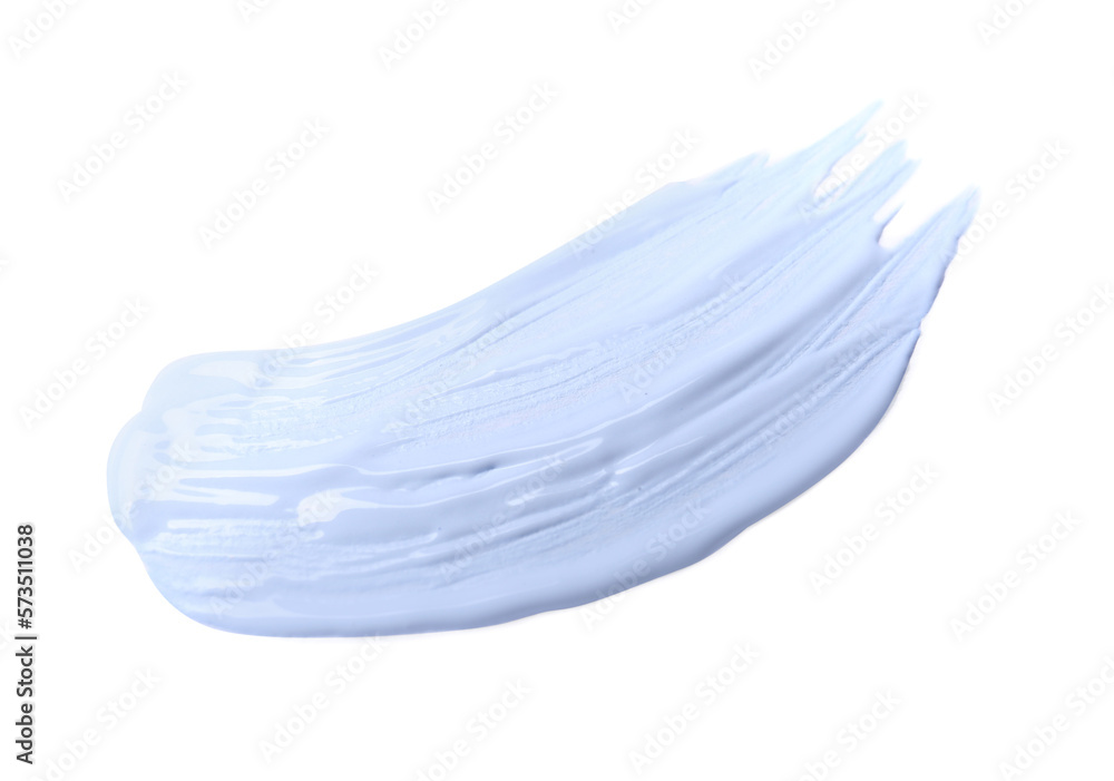 Smear of light paint on white background Smear of light paint on white background