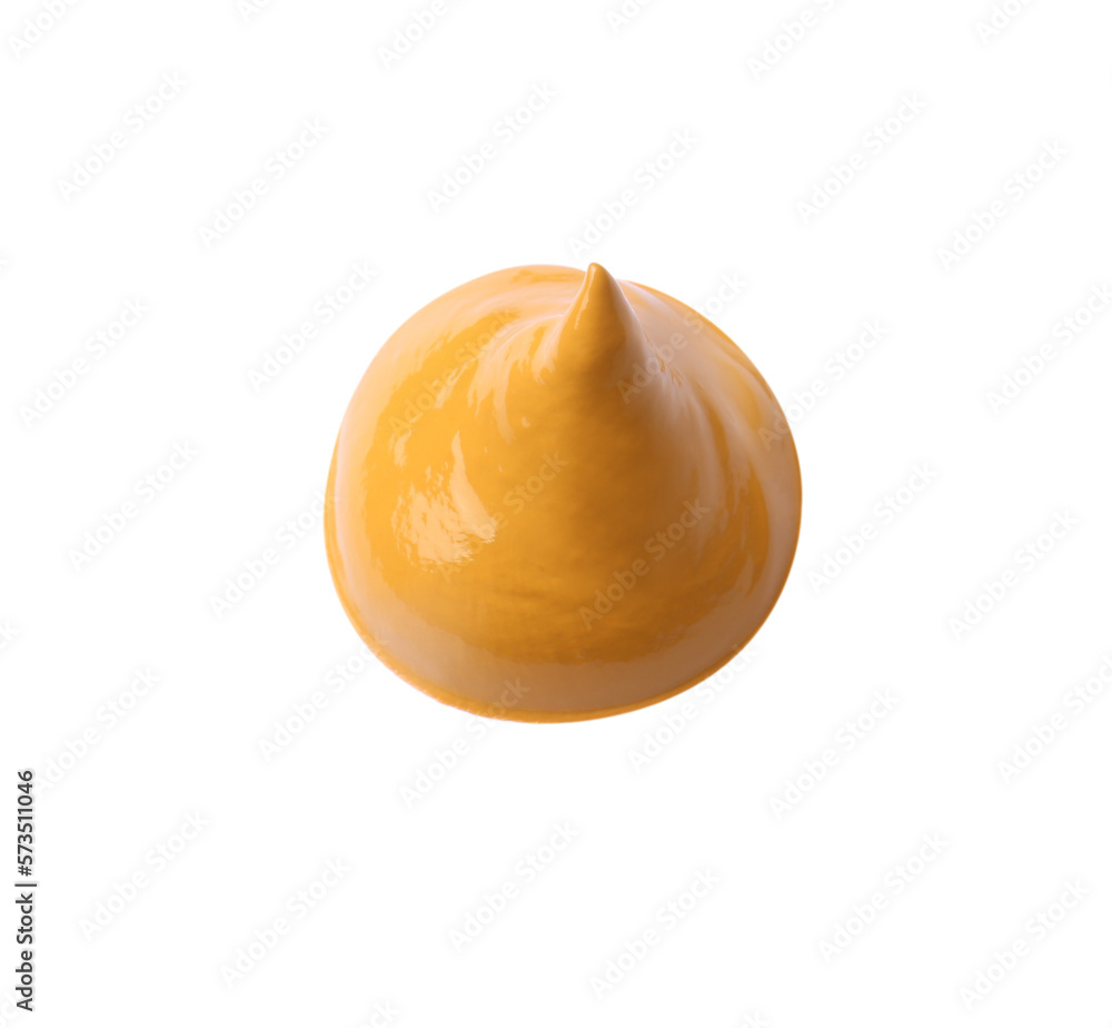 Sample of orange paint on white background Sample of orange paint on white background