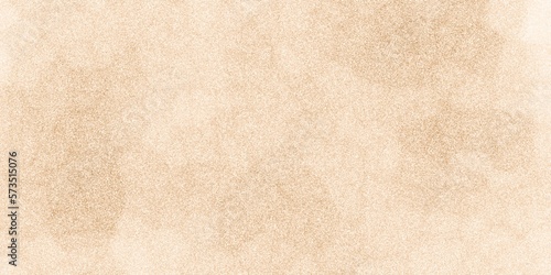 Graphic background of sand floor, top view or light brown beige gradient decorative wall background.