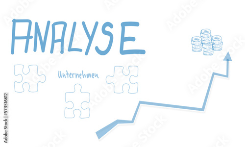 Analyse Grafik Abbildung Pfeil