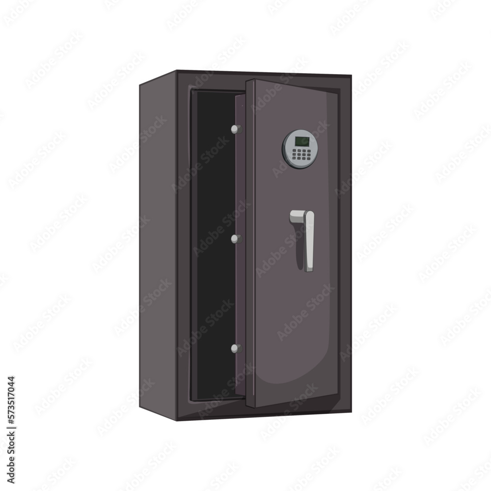 security safe cartoon vector illustration security safe cartoon vector illustration