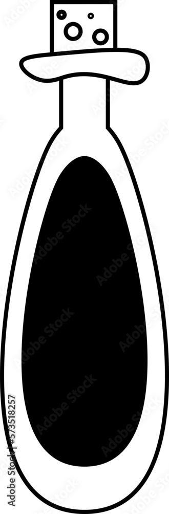 potion bottle vector design illustration isolated on transparent background potion bottle vector design illustration isolated on transparent background