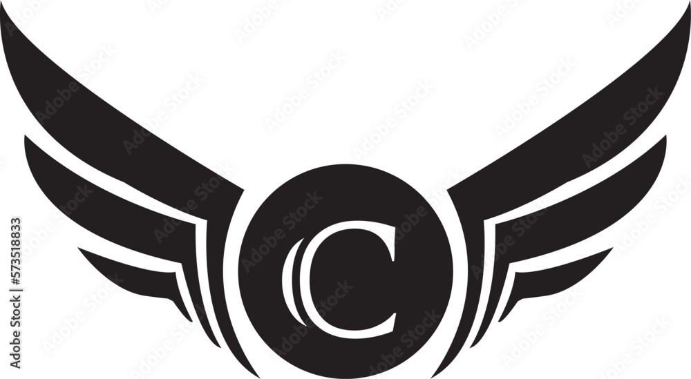 Obraz premium Cylic C logo