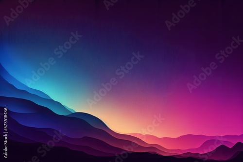 Minimalistic blue and purple background