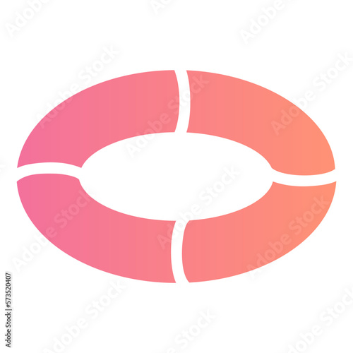 torus gradient icon
