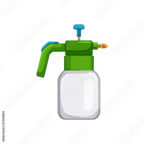 equipment garden sprayer cartoon vector illustration