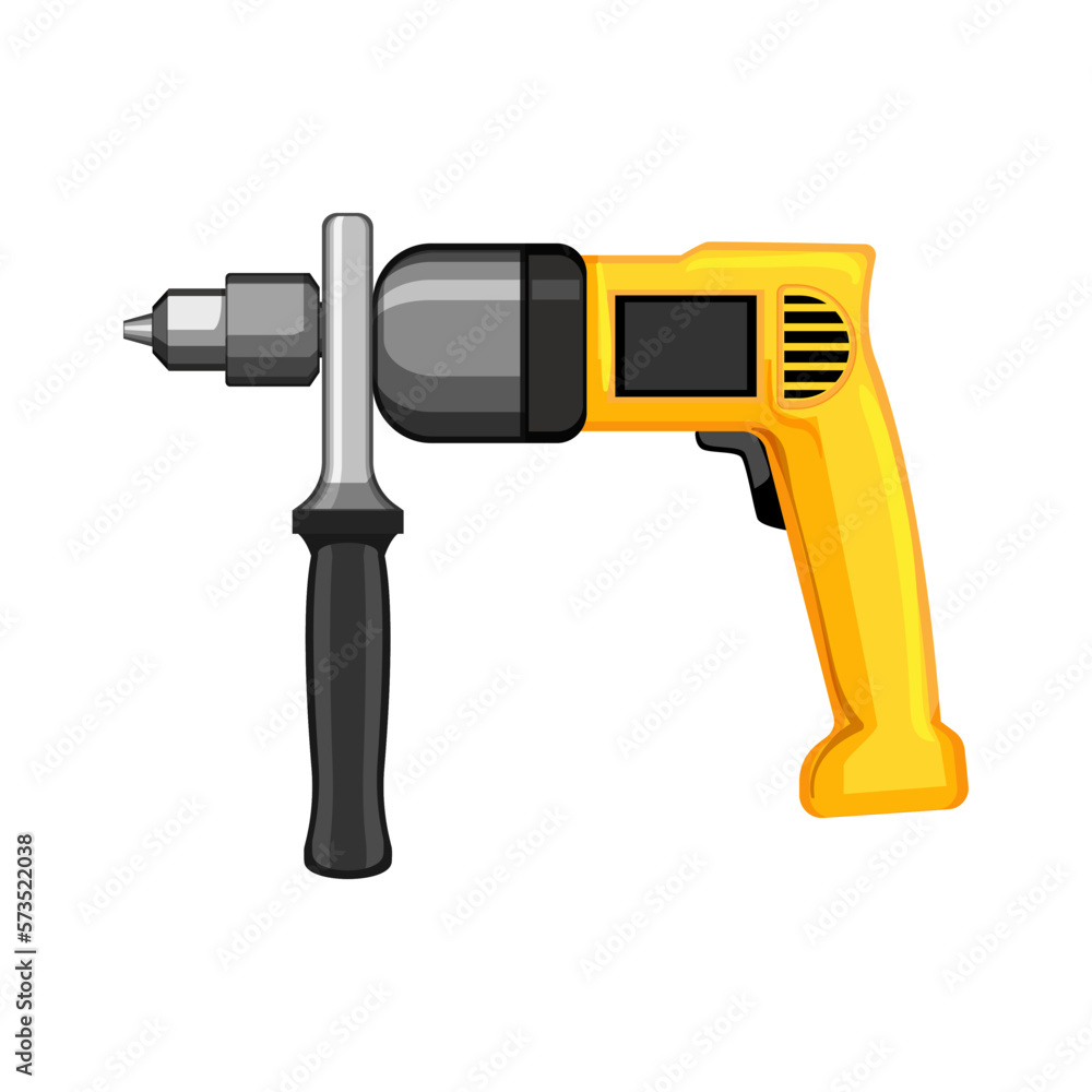 machine drill cartoon vector illustration machine drill cartoon vector illustration