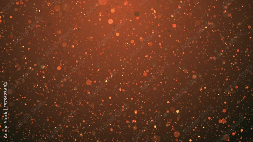 Glitter white Particles Falling On Black Background, white Bokeh And ...