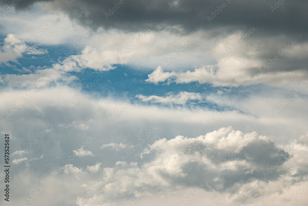 sky with clouds as background