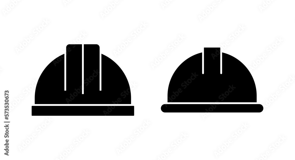 Helmet icon vector illustration. Motorcycle helmet sign and symbol. Construction helmet icon. Safety helmet Helmet icon vector illustration. Motorcycle helmet sign and symbol. Construction helmet icon. Safety helmet