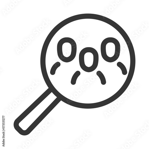 Pixel perfect, editable stroke, up scalable, line, vector bloop icon.
