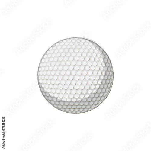 golf ball sport cartoon vector illustration