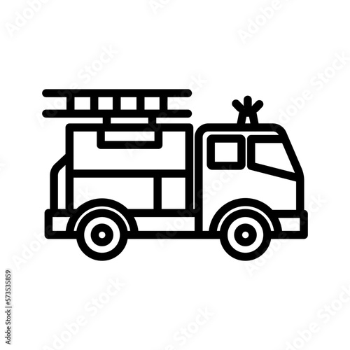 Fire brigade Vector Icon

