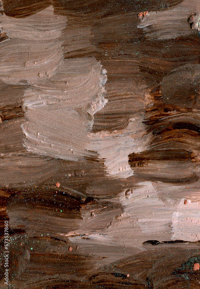 Brown pink acrylic oil painting texture
